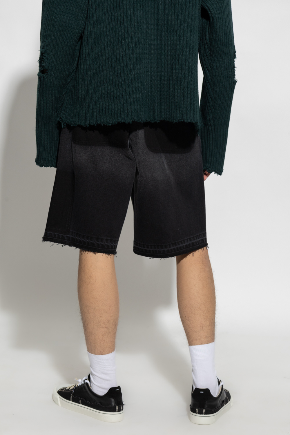 Grey Denim shorts MM6 Maison Margiela